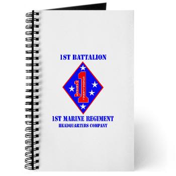 HQC1MR - M01 - 02 - HQ Coy - 1st Marine Regiment with Text - Journal
